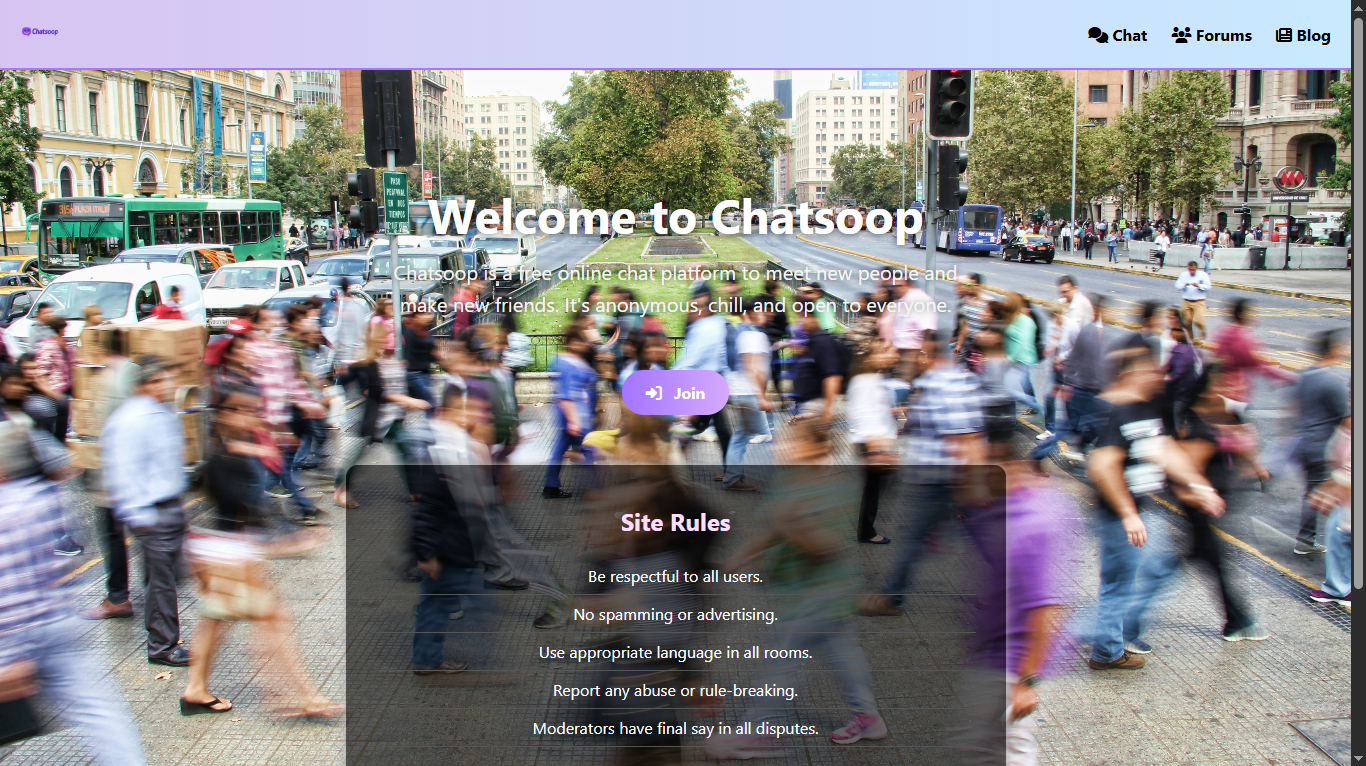 ChatSoop – Free Online Chat Rooms